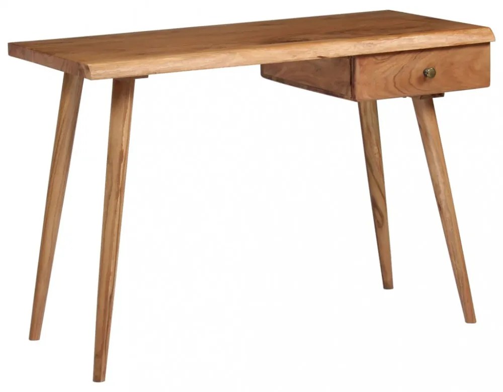 tömör akácfa íróasztal 110 x 50 x 76 cm
