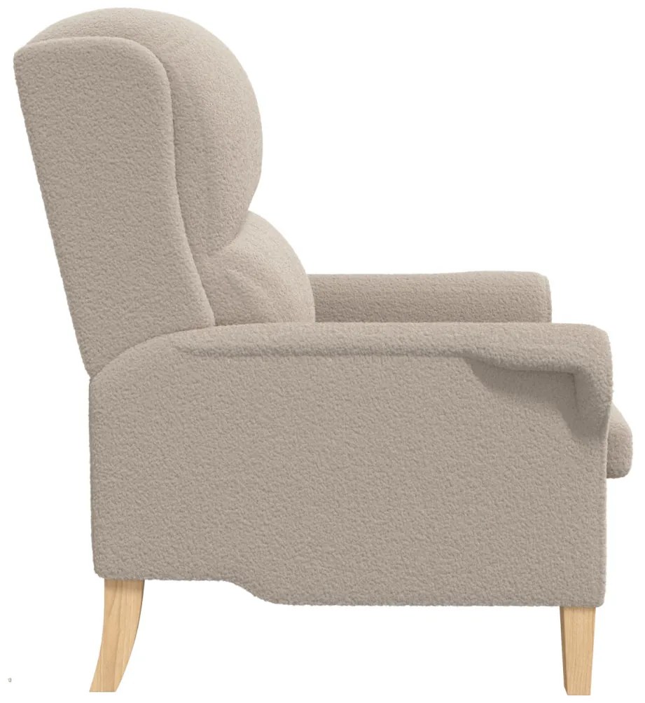 karosszék Világosszürke 76 x 94 x 102 cm