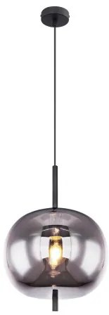 GLOBO 15345H1 BLACKY Egyágú Függesztett Lámpa IP20