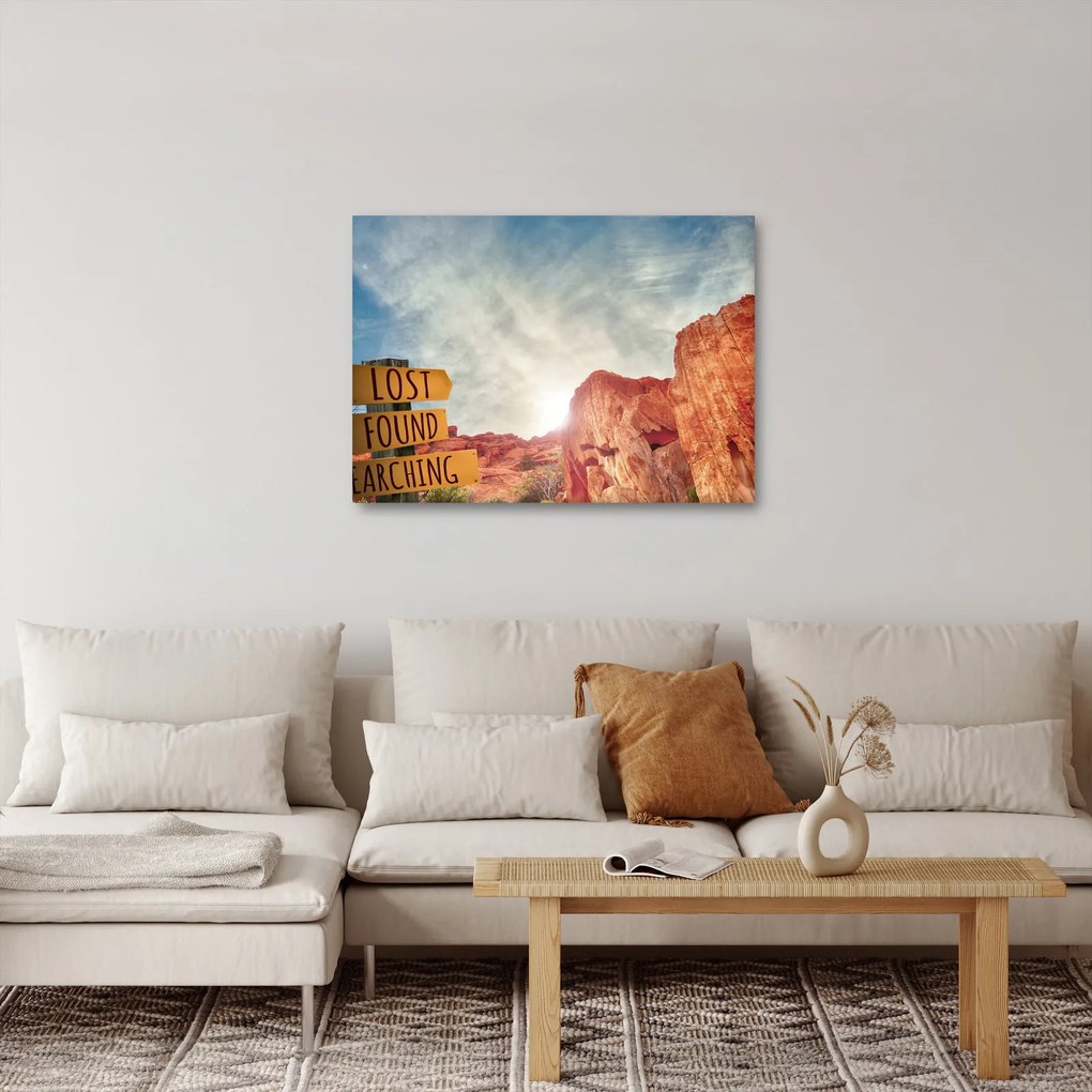 Mutatók felirattal képe (70x50 cm)