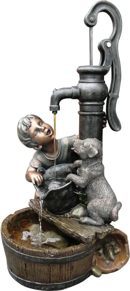 Szökőkút Dekoratív Kerti Szobor "Regina"