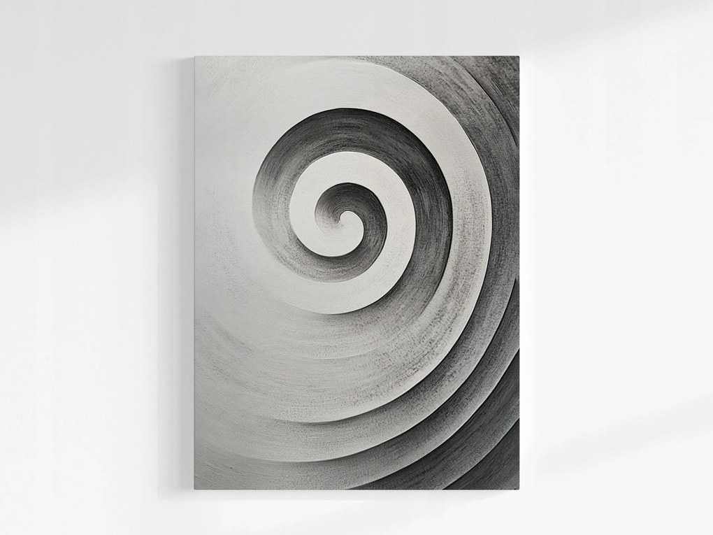 Canvas Vászonkép Absztrakt Spirál Örvény Op-art Illúzió 3D 75x100