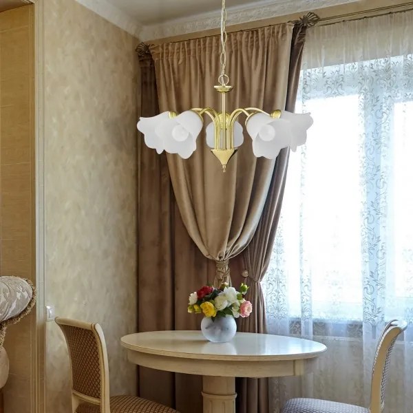 Rabalux 7235 - Csillár láncon RAFAELLA 5xE14/40W/230V