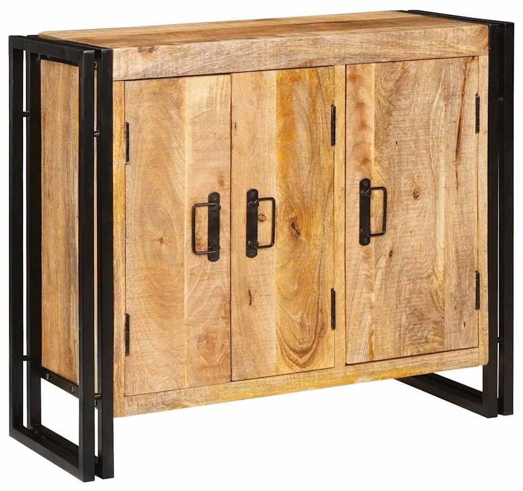 Széf Barna 80 x 33 x 70 cm tömör mangófa