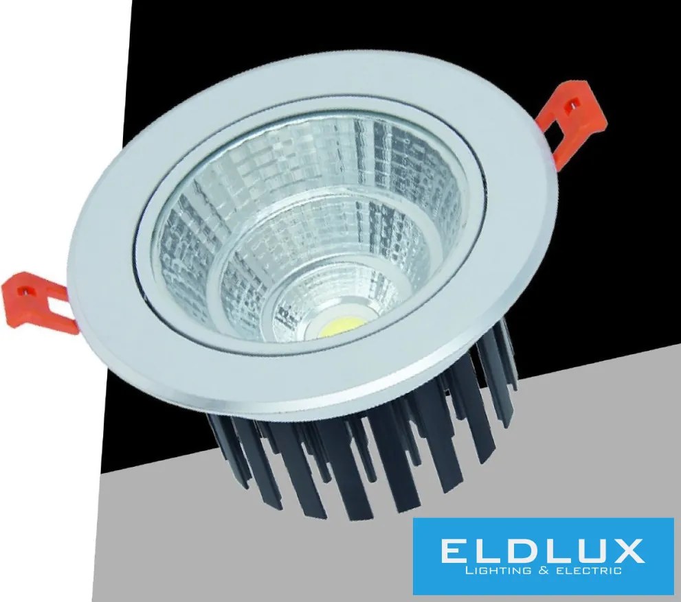 UNIVERSO LED süllyestett lámpa 20w 1800lm 4000K 24° IP20 alumínium 140x78mm/120mm