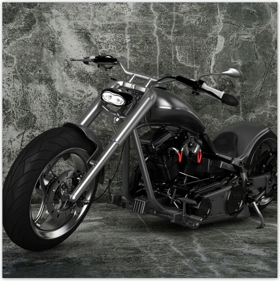 Fotótapéta flizelina 208x208 Amerikai chopper