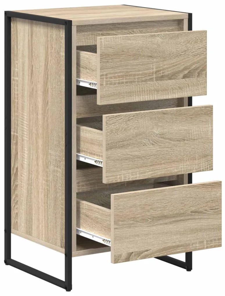 Széf fiókkal Sonoma 42 x 36 x 75.5 cm Faanyag