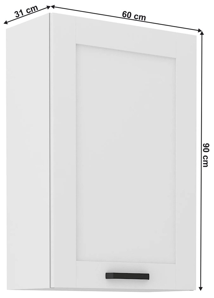 Felsőszekrény  Lesana 1 (fehér) 60 G-90 1F . 1063911