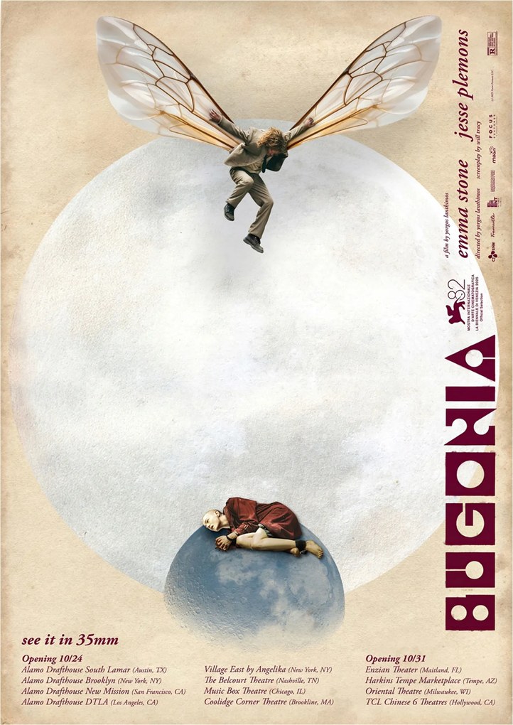 Poszter Bugonia 2025 Emma Stone Jesse Plemons