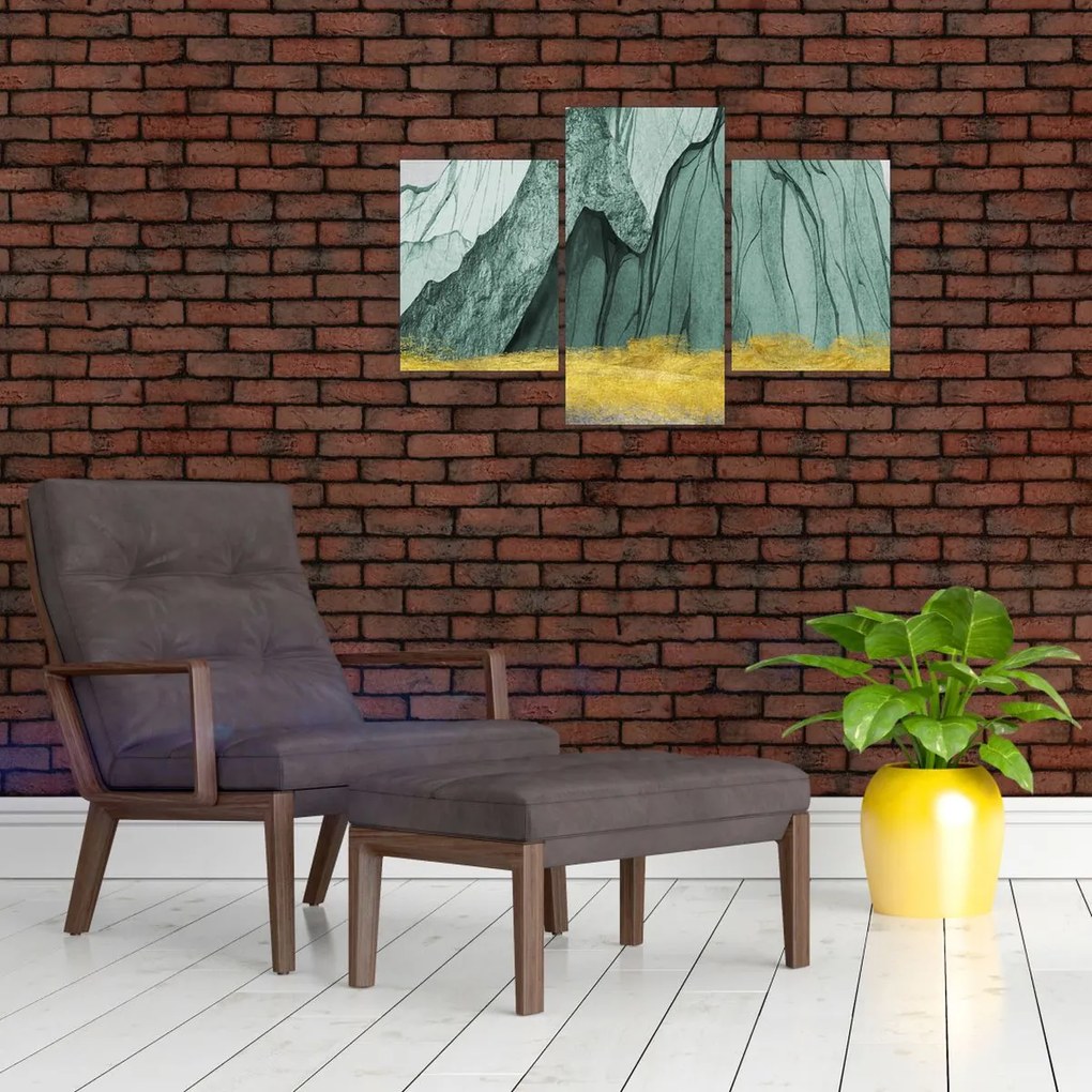 Kép - Smaragdhegység N⁰3 (90x60 cm)