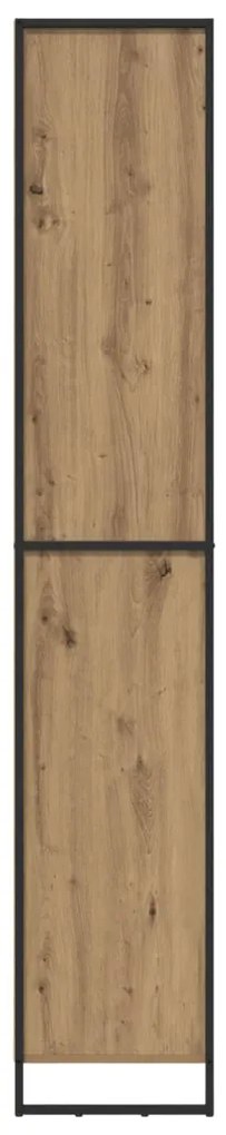 Magas szekrények 2 pcs Művészi tölgy 60 x 36 x 300 cm Faanyag