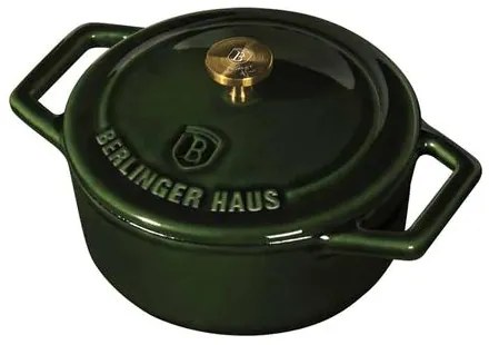 BerlingerHaus Mini öntöttvas fazék (10 cm) Emerald Collection  BH/6501