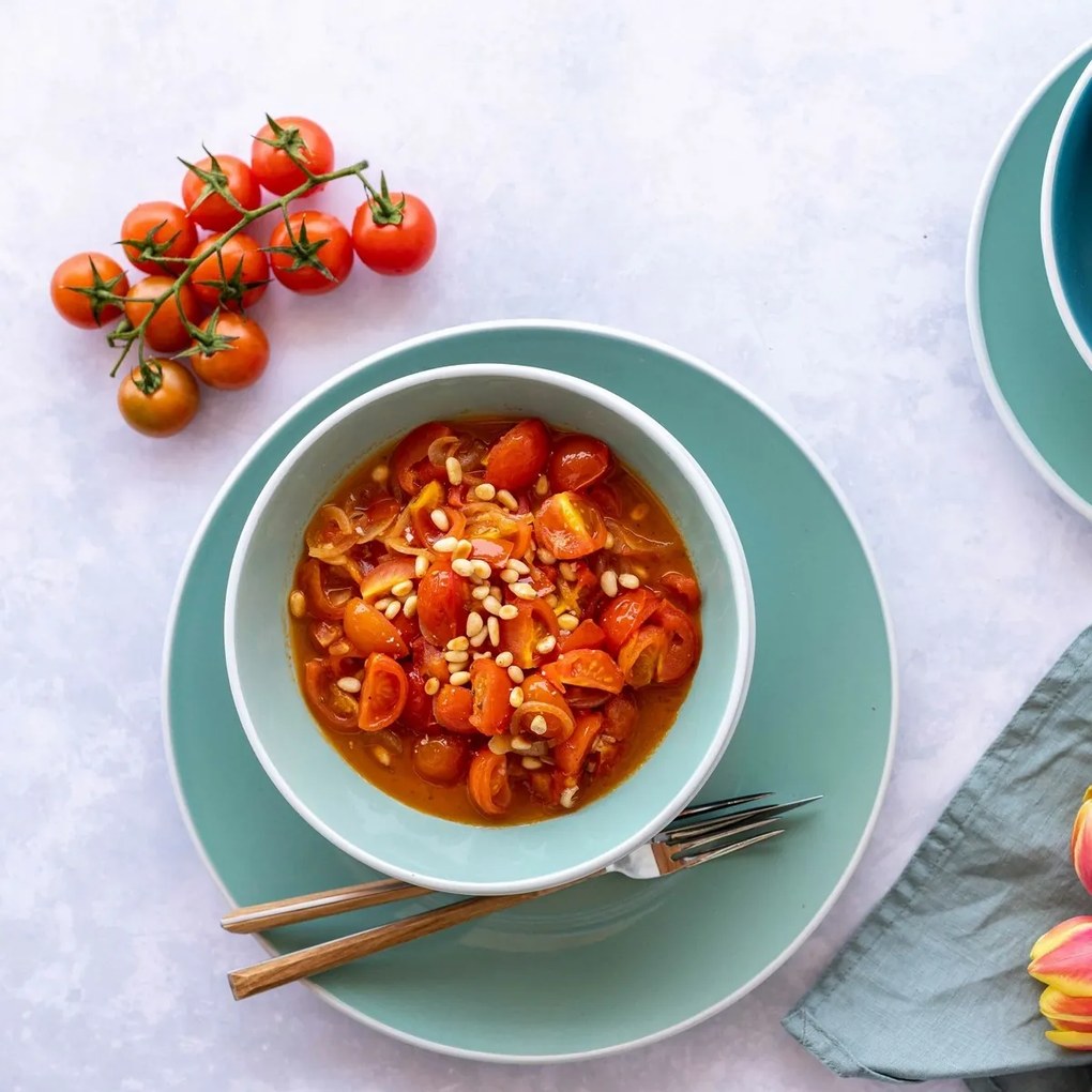 Mäser 24 darabos ELISSA étkészlet – kék fényes