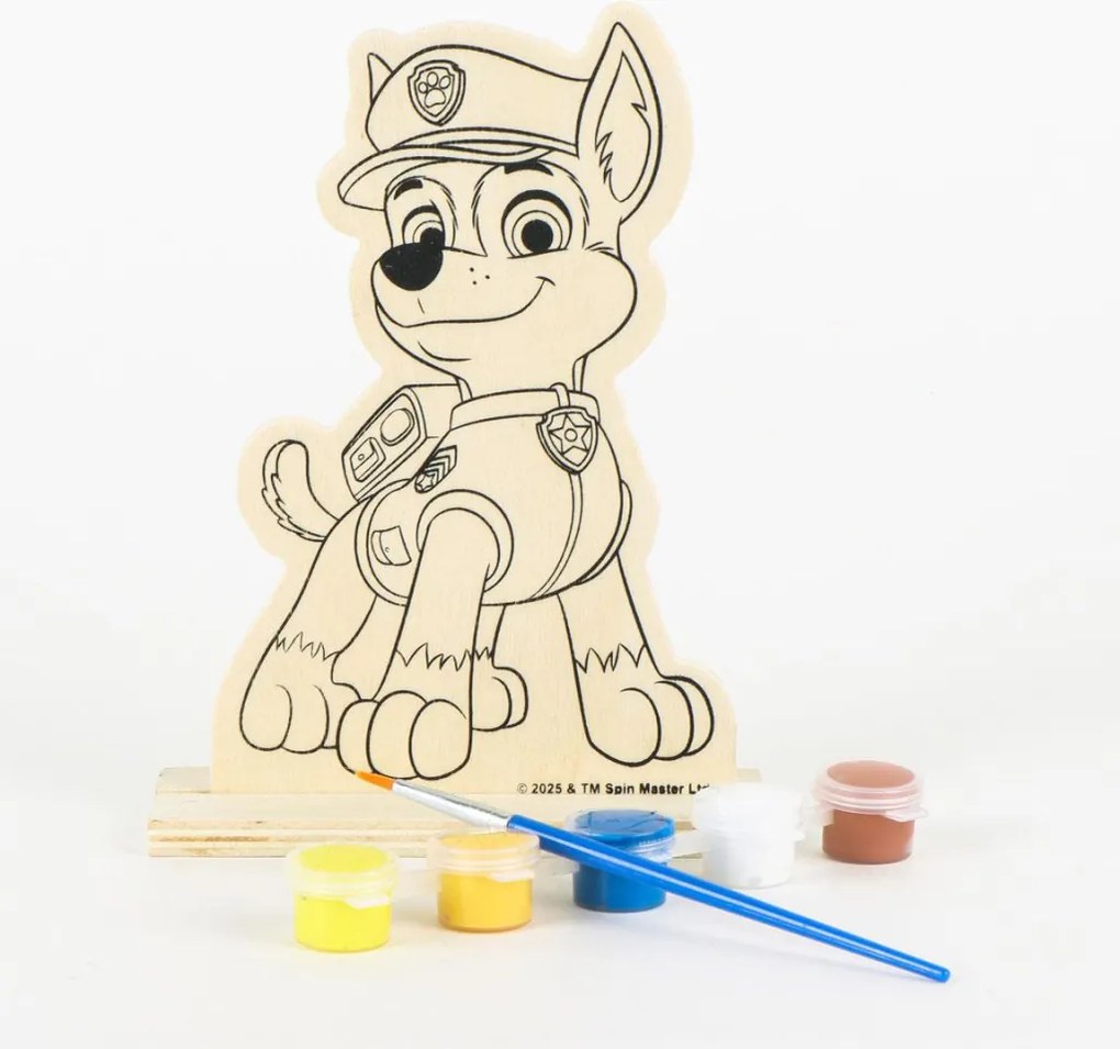 Mancs Őrjárat Chase festhető fa figura