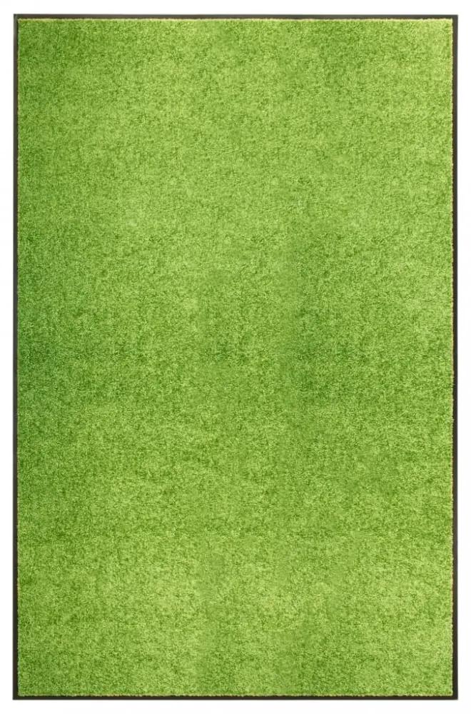 Zöld kimosható lábtörlő 120 x 180 cm