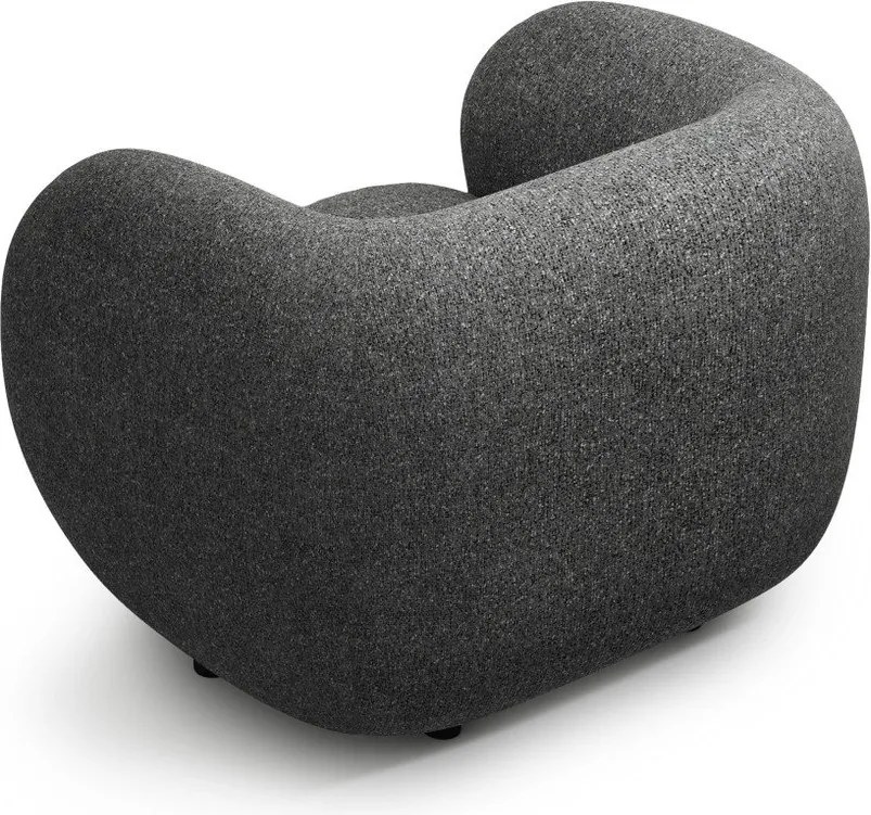 Sötétszürke fotel Kate – Micadoni