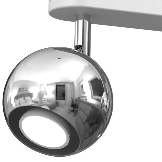 Spotlámpa COMET 3xGU10/8W/230V fehér/fényes króm