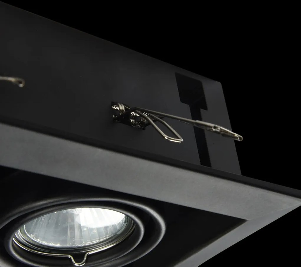 Maytoni METAL MODERN DL008-2-02-B Beépíthető spotlámpa 2xGU10/50W IP20