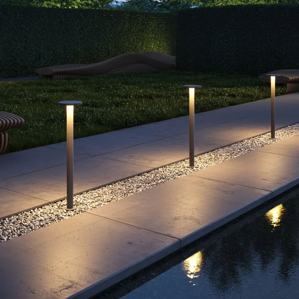 MAYTONI O420FL-L12GF1 WALD Modern Kültéri Állólámpa Grafit LED IP65