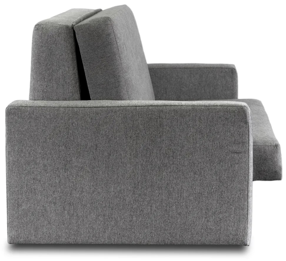 Ágyazható Kétszemélyes Kanapé Szürke Színben. MILAN 2