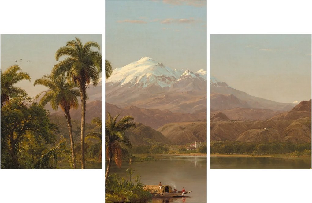 Kép - Frederic Edwin Church, Tamaca Palms, reprodukciók (90x60 cm)