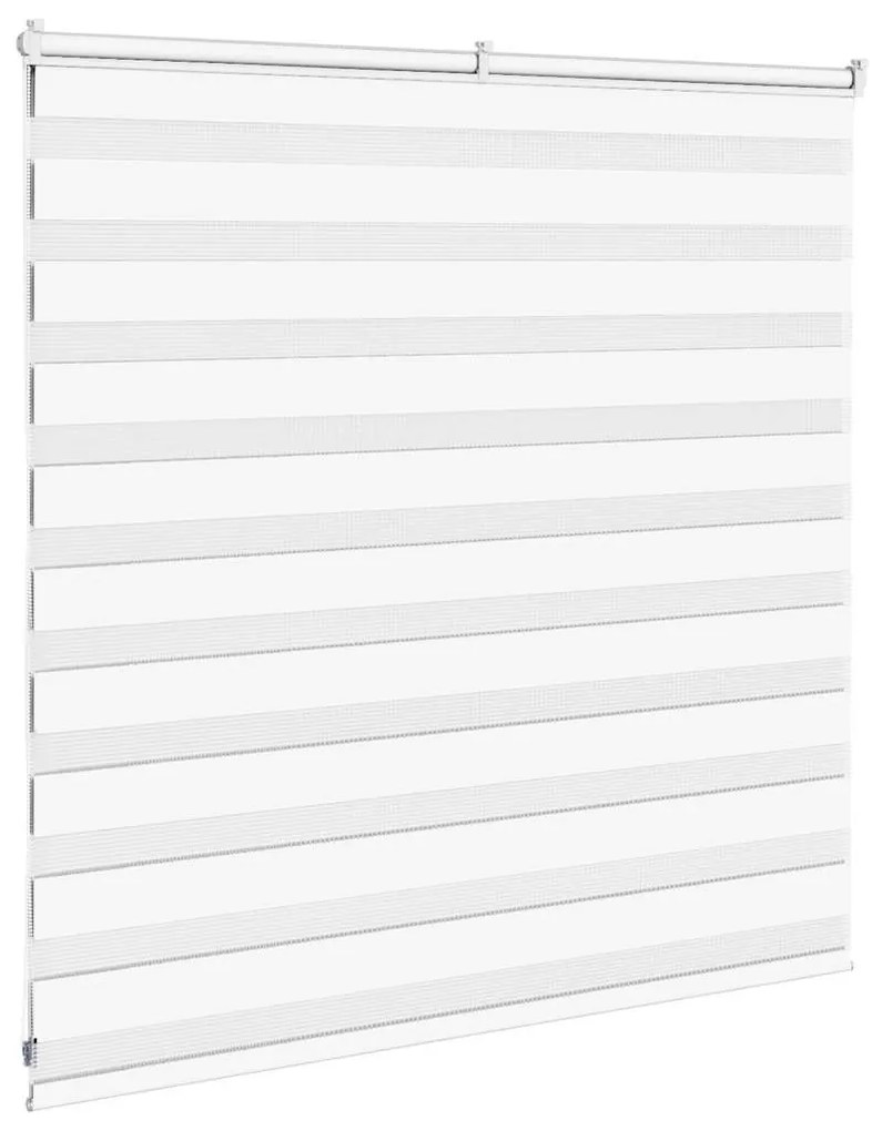 zebrafüggönnyel fehér szövetszélesség 145,9 cm poliészter