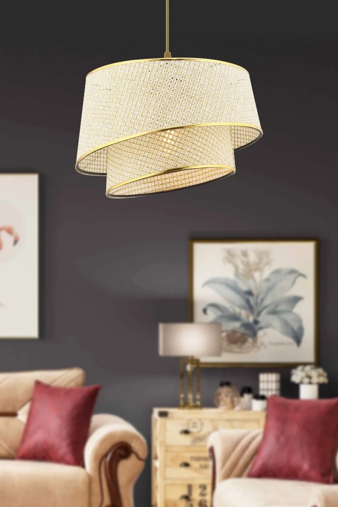 Barette Hazeran - Cream, Gold