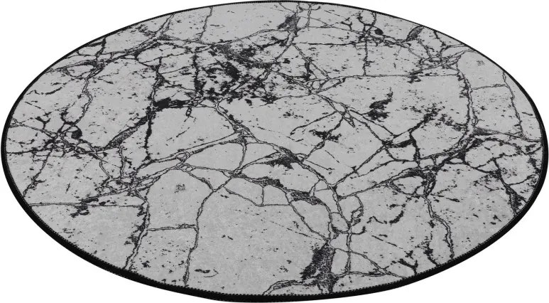 Marble fehér fürdőszobai szőnyeg 100 cm