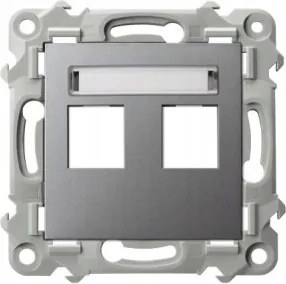 Dupla szürke Ospel keystone aljzat tok Zafír GPK-2Z/p/70