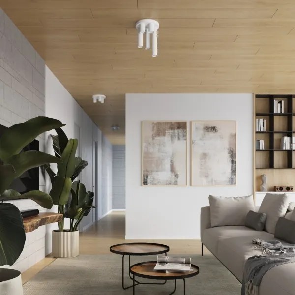 Sollux SL.1465 - Spotlámpa LAGOS 5xGU10/10W/230V fehér