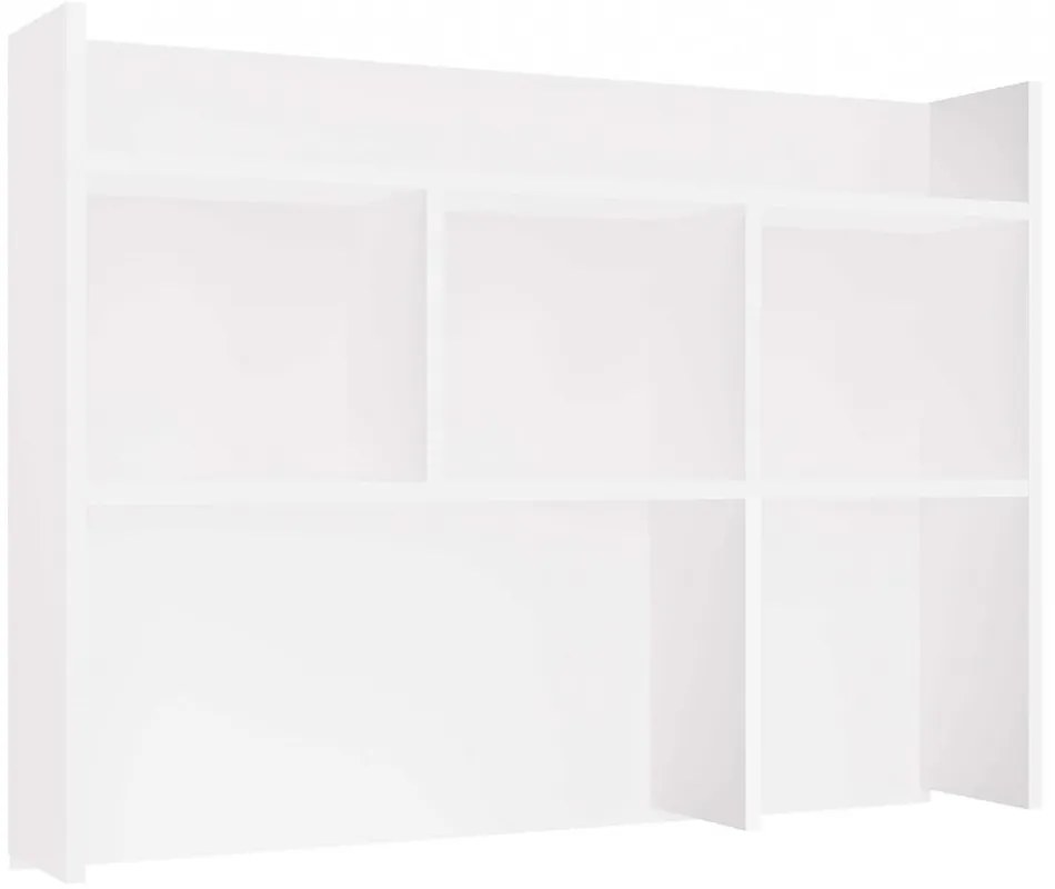 Aldabra NDST 100 fali polc, 96,5x70x18 cm, fehér