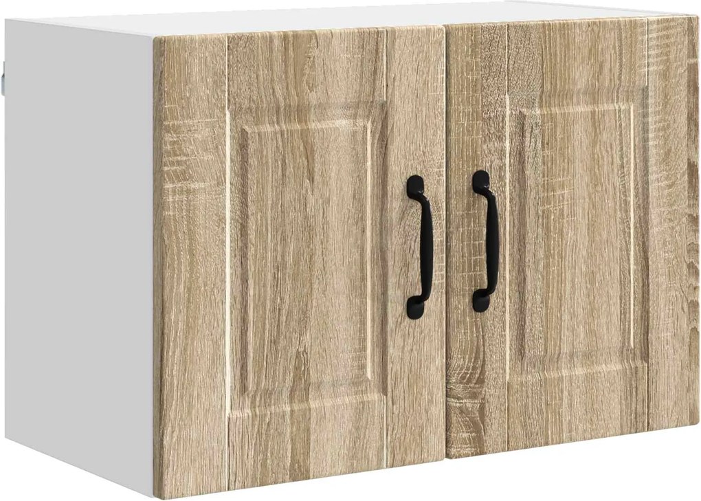 vidaXL Konyhaszekrény polcokkal Sonoma tölgy 60 x 31 x 40 cm Faanyag