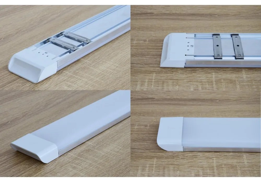 SNHL 3 Darab Minőségi LED Fénycső Armatúrával 3 sor LEDCSÍKKAL T12 120 Cm 150W Hidegfehér