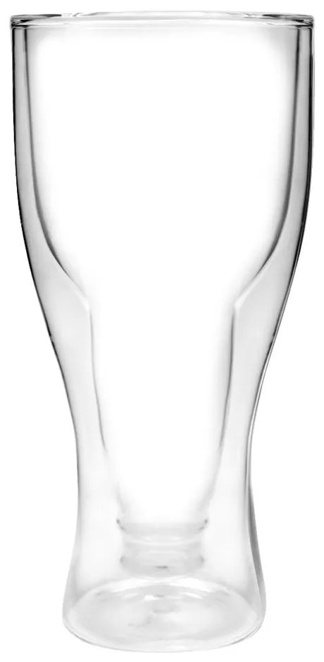 Duplafalú fordított söröspohár, 350 ml - Vialli Design