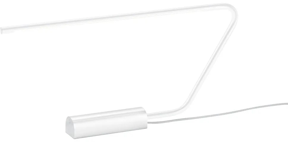 Fehér LED asztali lámpa (magasság 33 cm) Olea – Trio Select