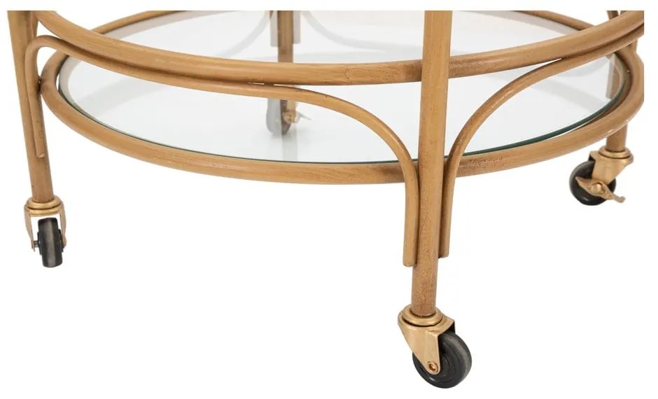 Fém gurulós zsúrkocsi ø 51 cm Panama – Mauro Ferretti