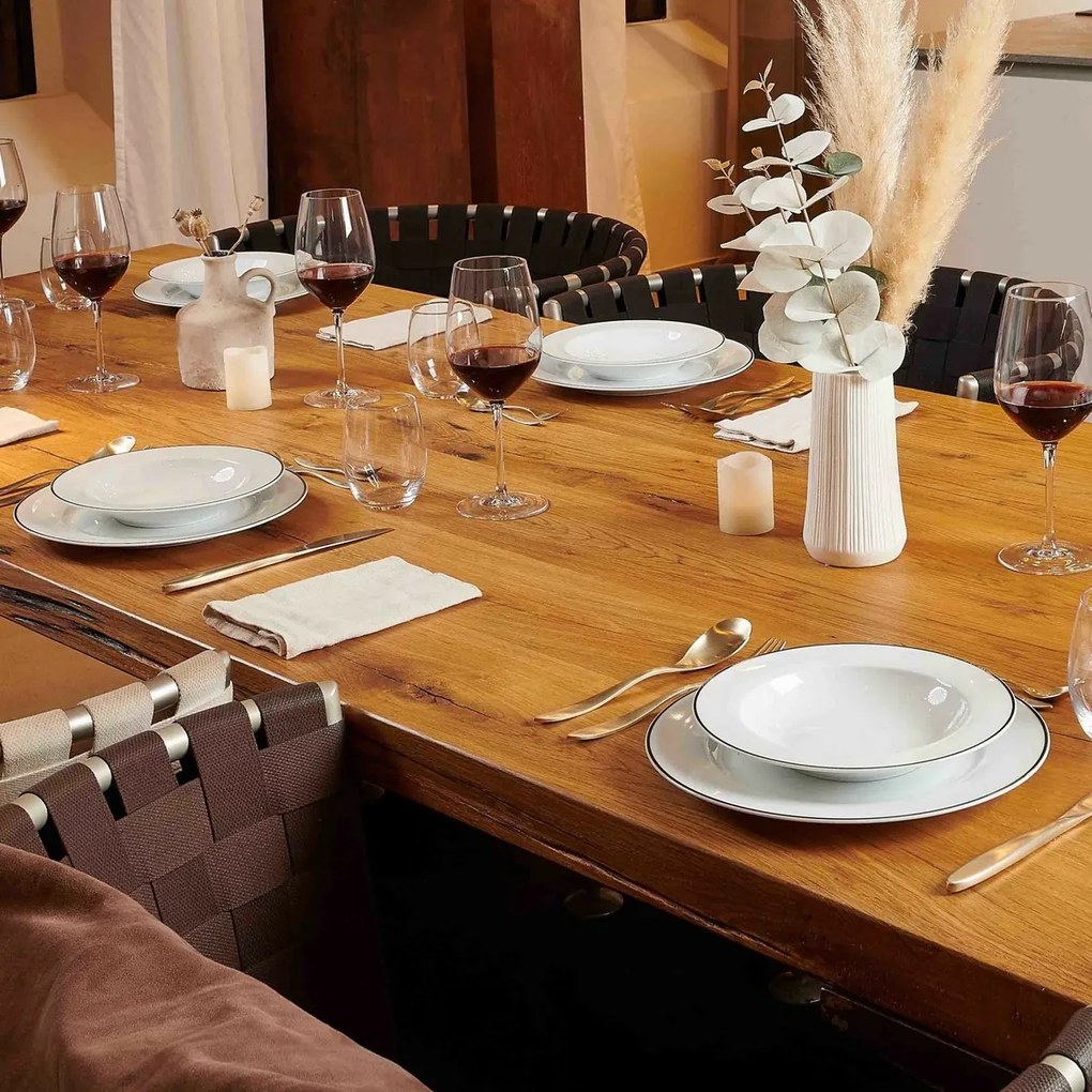 Mäser 12 darabos sekély és mély tányér szett NOLA