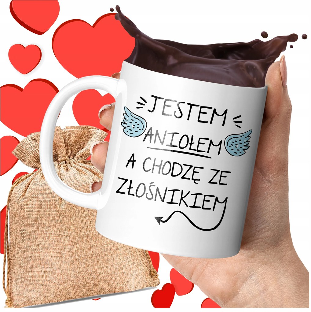 Bögre Lány Angyal Ajándék Valentin Napra Neki Szuper Bögre