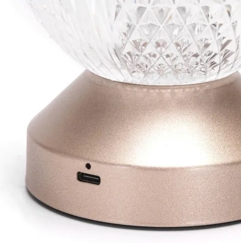 Aigostar-LED Dimmelhető újratölthető lámpa LED/1W/5V 2700/4000/6500K 1800mAh 13,5cm