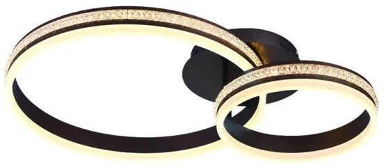 LED dimmelhető felületre szerelhető csillár LED/110W/230V 3000-6500K + távirányító