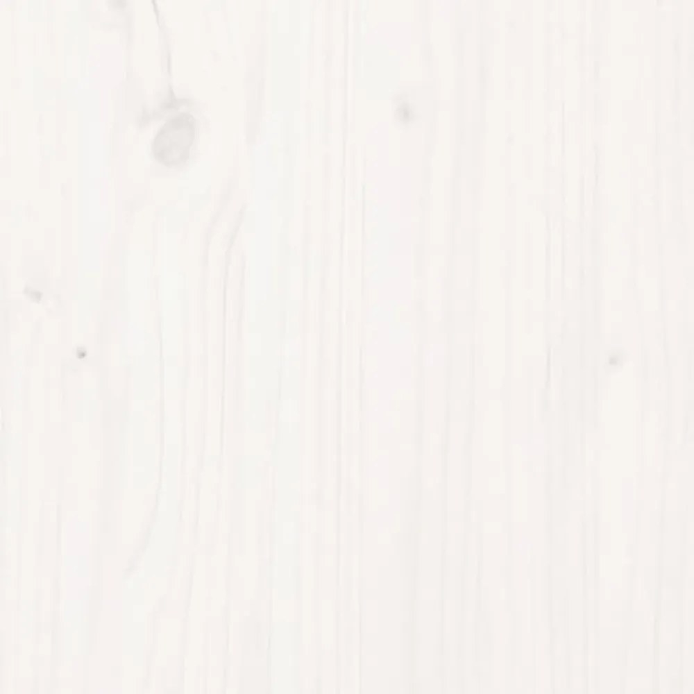 fehér tömör fenyőfa fali fejtámla 141 x 3 x 91,5 cm