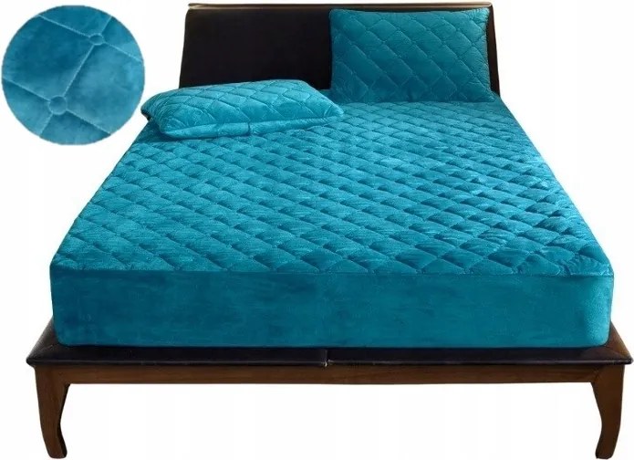 Matracvédő Huzat Topper Velúr Vízálló 180x200