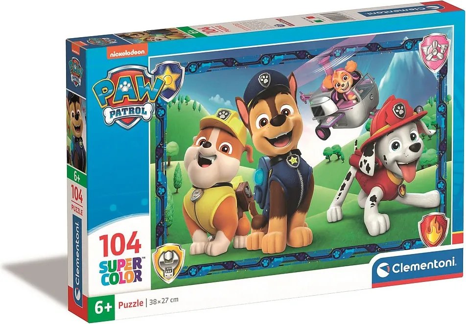 Mancs Őrjárat Mountain 104 db-os puzzle Clementoni