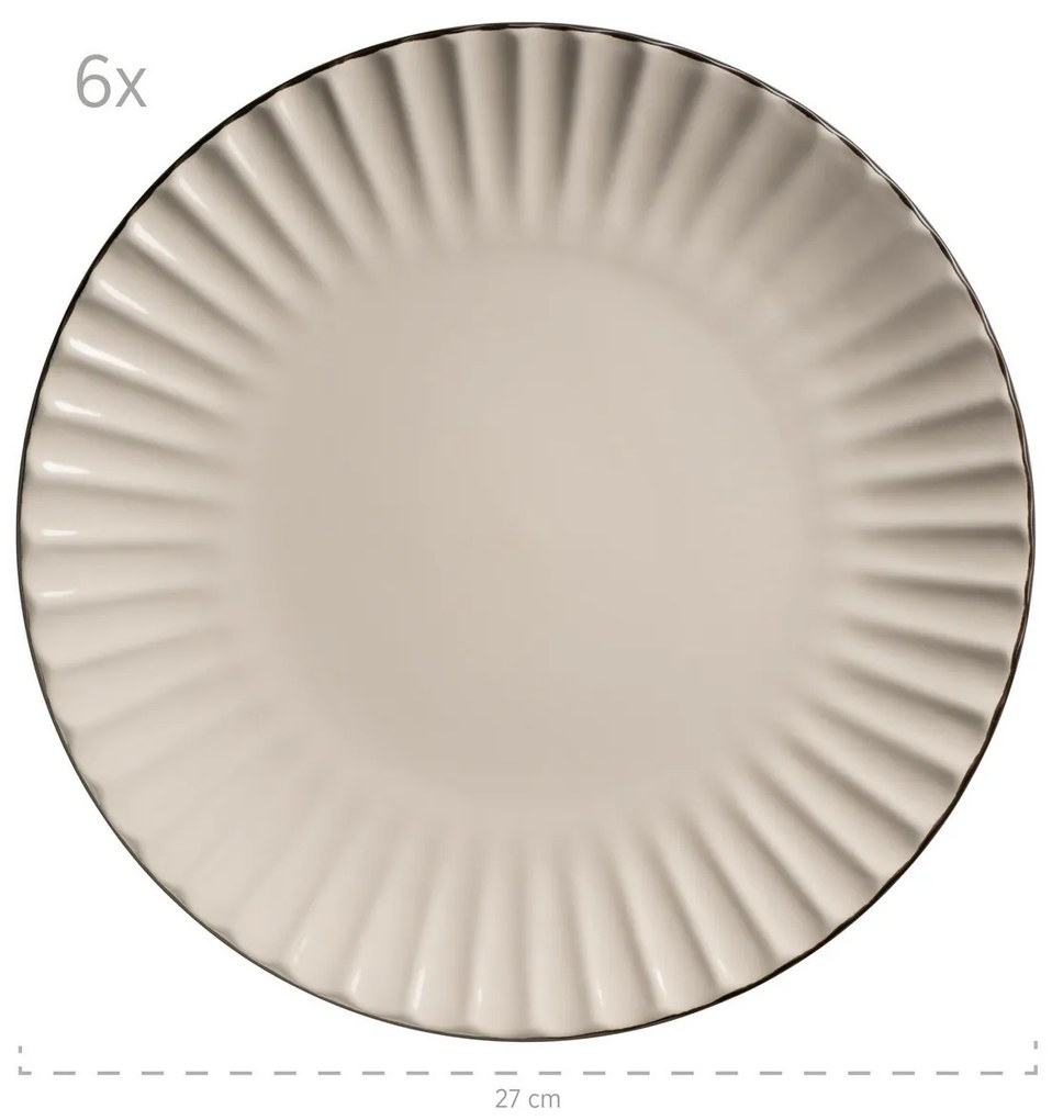 Mäser 18-részes étkészlet OSITA WHITE