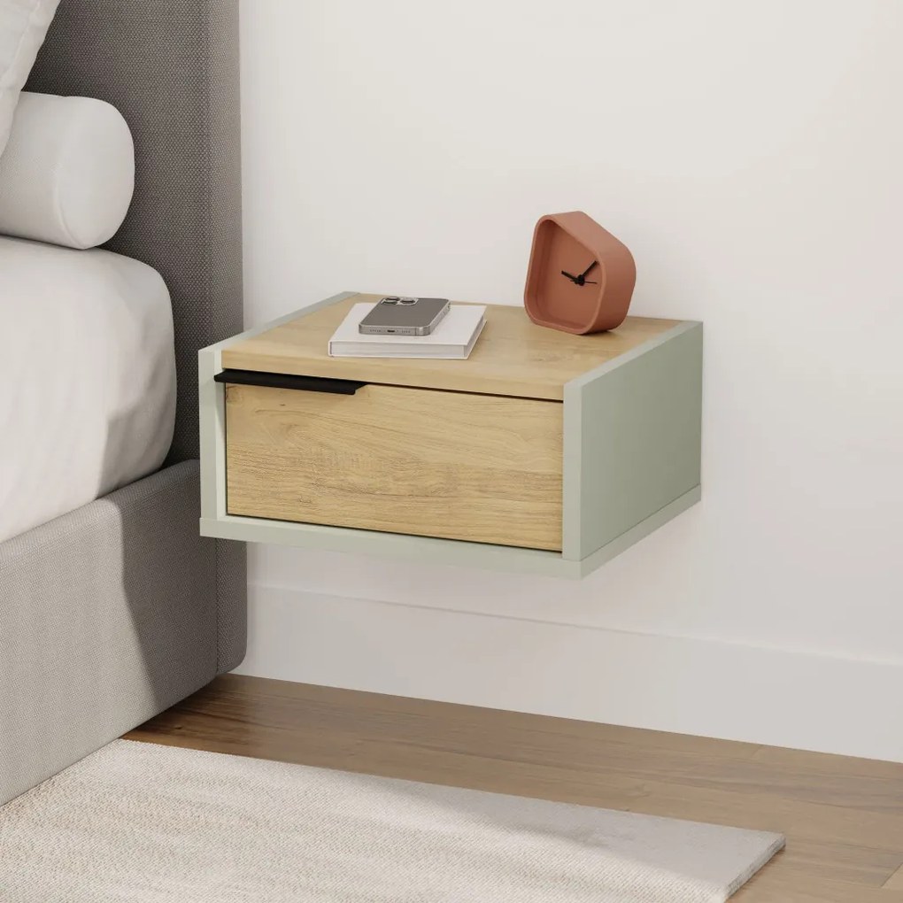 Eco - Ash Green, Sapphire Oak