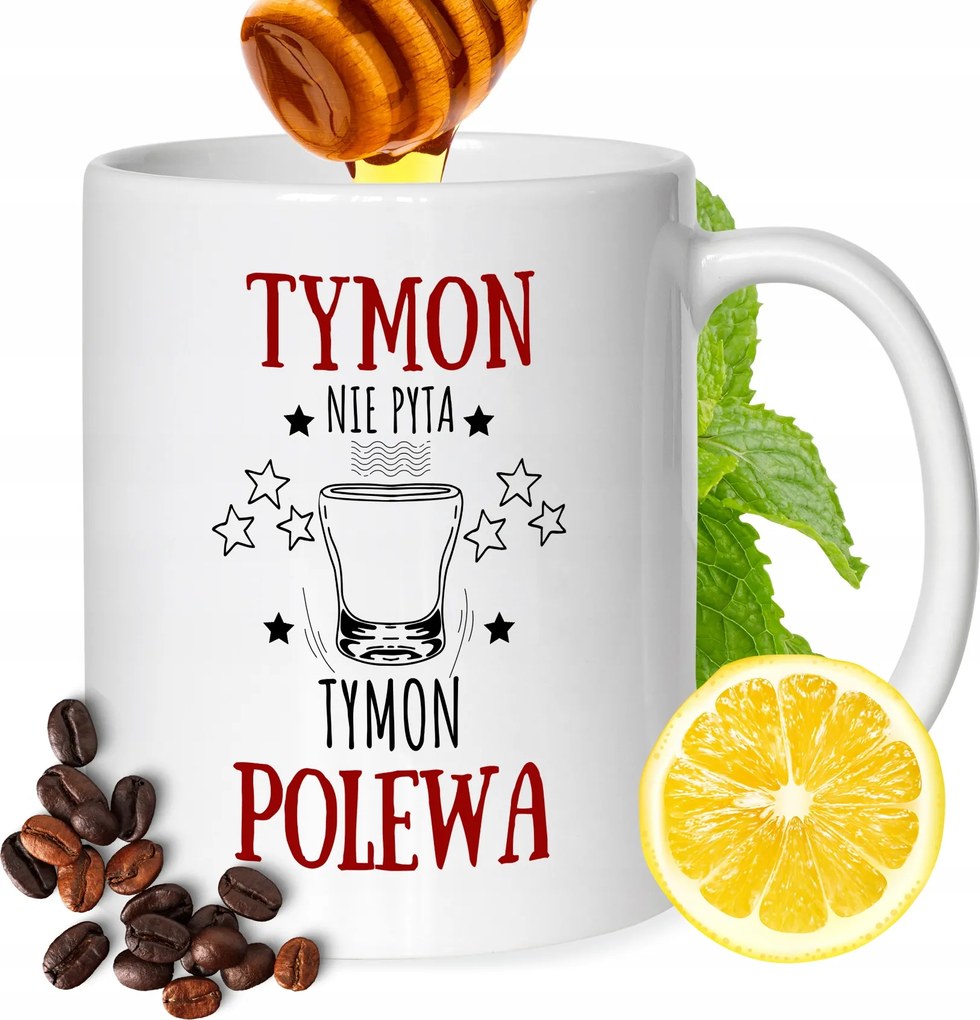 Bögre Timon Férj Barátjának Nyomtatott Ajándék Fehér 330ml