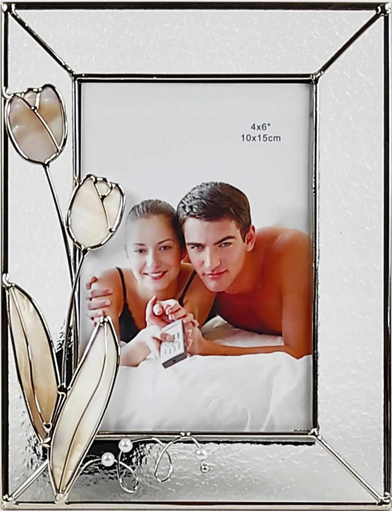 Hb 16 fém képkeret 10x15 cm-es képhez, lábbal