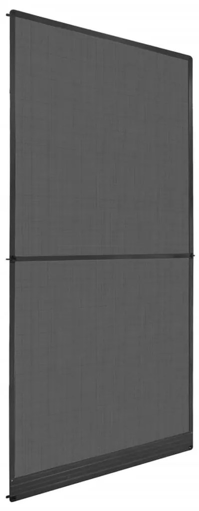 Antracitszürke zsanéros ajtó szúnyogháló 120 x 240 cm