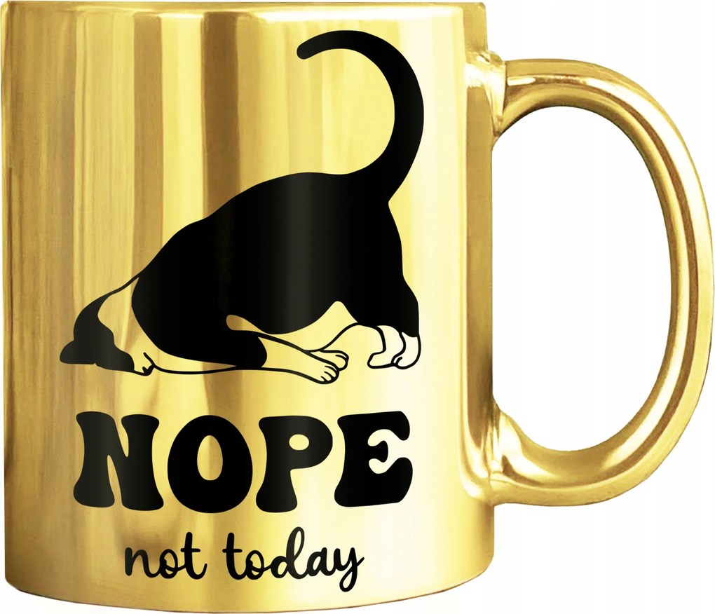 Arany Bögre Nyomott Mintával A Munkához Vicces Nyomott Mintás Ajándék Lusta 330 ML