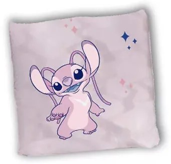 Disney Lilo és Stitch, A csillagkutya Pink párna, díszpárna 40x40 cm